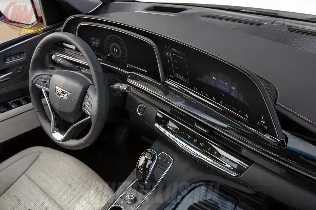Новый Cadillac Escalade - салон