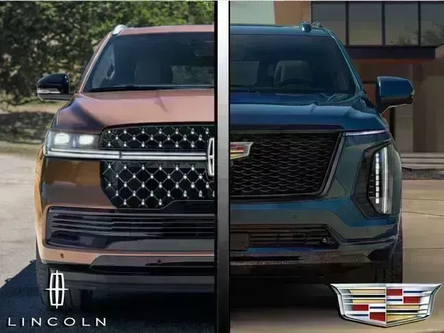 Cadillac Escalade и Lincoln Navigator 2025 года