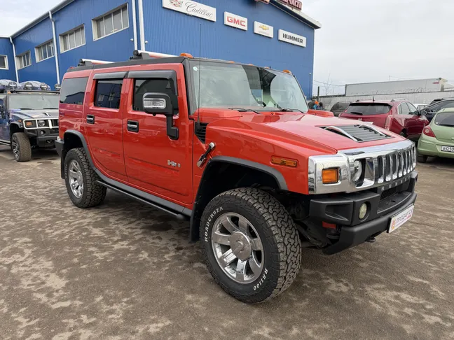 Поступление в автосалон. Hummer H2 Рестайлинг 2008 года выпуска.