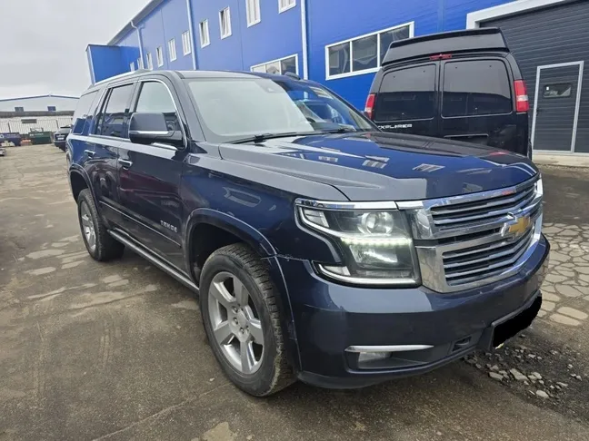 Поступление в автосалон. Chevrolet Tahoe 2019 года выпуска.